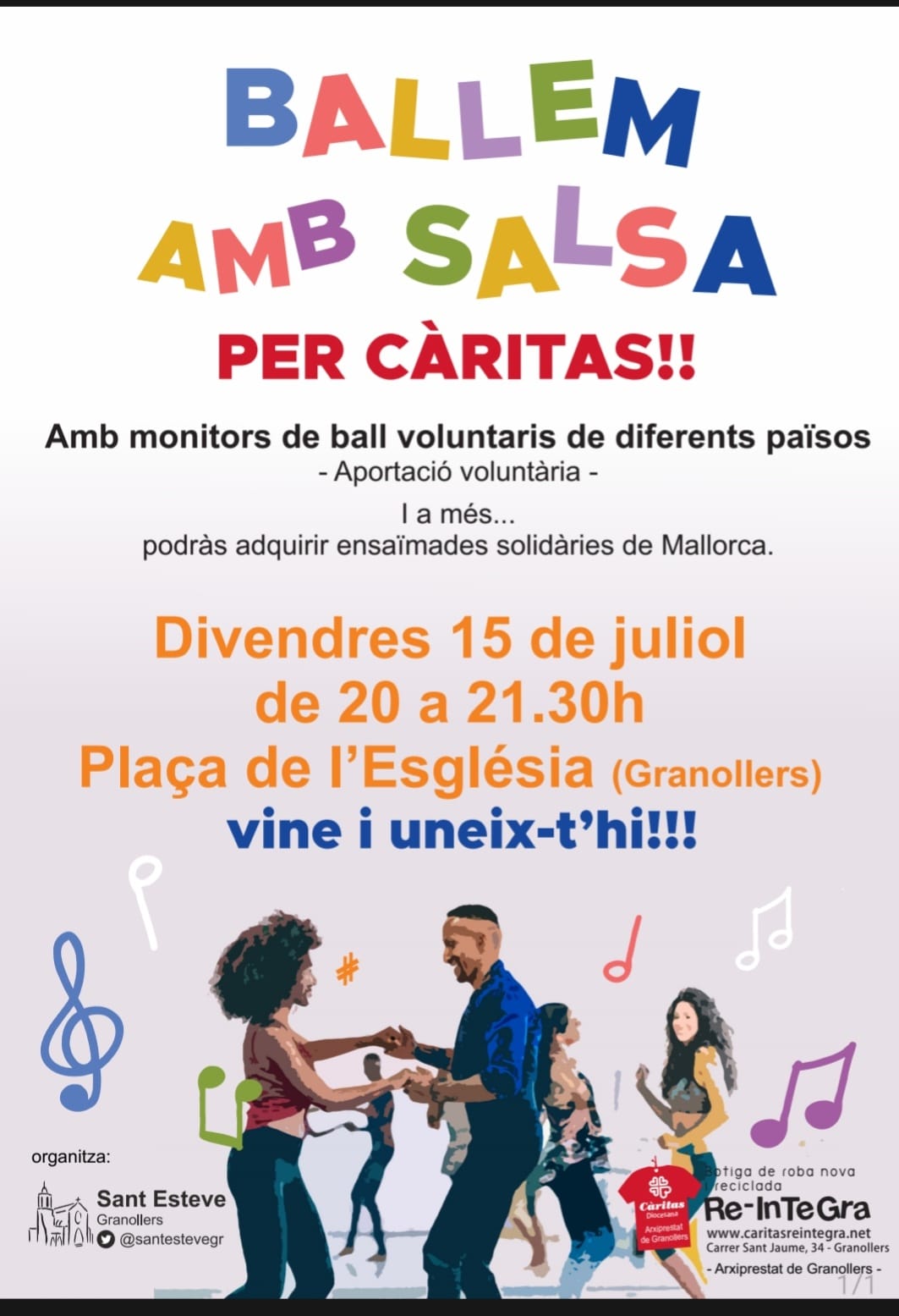 Ballem amb salsa solidària